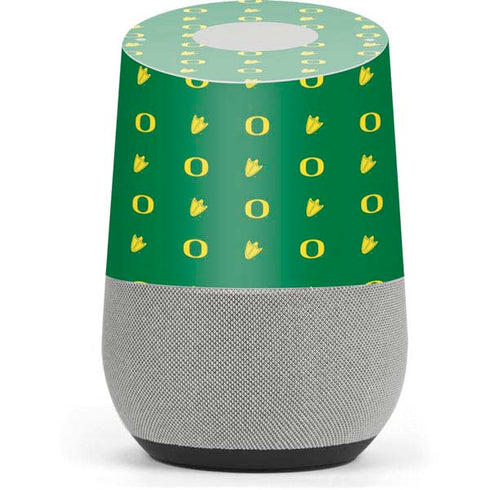 University of Oregon Pattern Google Home Skin